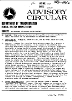 AC 4314 Maintenance of Weather Radar RADOMES