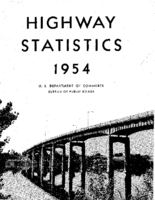 Highway Statistics 1954