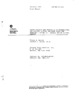 Identification and Testing of Countermeasures for Specific Alcohol Accident Types and Problems Volume 2 General Driver Alcohol Problem