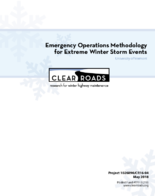 Emergency Operations Methodology for Extreme Winter Storm Events