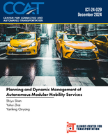 Planning and Dynamic Management of Autonomous Modular Mobility Services