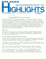 BRS News Highlights SeptemberOctober 1970