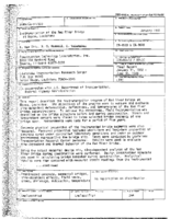 Instrumentation of the Red River Bridge at Boyce Louisiana 1991