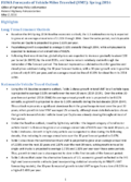 FHWA Forecasts of Vehicle Miles Traveled VMT Spring 2016