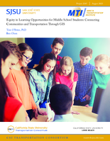 Equity in Learning Opportunities for Middle School Students Connecting Communities and Transportation through GIS