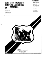 Cost Effectiveness of Sampling and Testing Programs