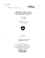 Combined UtilityTransportation Tunnel Systems  Economic Technical and Institutional Feasibility