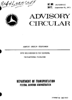 AC 15053002C Airport Design Standards  Site Requirements for Terminal Navigational Facilities
