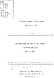 Interstate Commerce Commision Report of the Accident  Investigation Occuring on the CHESAPEAKE AND OHIO RAILWAY THOMPSONVILLE MI