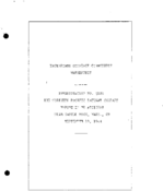 Interstate Commerce Commision Report of the Accident  Investigation Occuring on the NORTHERN PACIFIC RAILWAY CASTLE ROCK WA