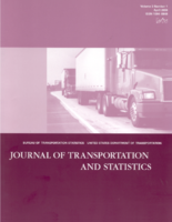 Journal of Transportation and Statistics Volume 3 Number 1 April 2000