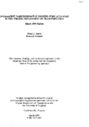 Intelligent vehiclehighway system IVHS activities in the Virginia Department of Transportation  March 1993 update