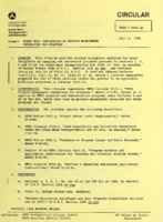 Circular Re Urban Mass Transportation Project Management Guidelines for Grantees Volume UMTA C 50101A