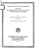 Aircraft Fire Extinguishment Part III The Instrument For Evaluating Extinguishing Systems