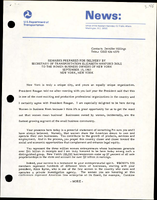 Remarks Prepared for Delivery by Secretary of Transportation Elizabeth Hanford Dole to the Women Business Owners of New York