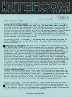 Federal Aviation Agency Intercom September 1963