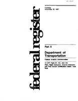 PART 121 AMENDMENTS 121267