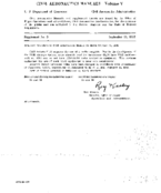 CAM 21 Supplement No 5  Revision To CAM 21 Dated October 15 1956