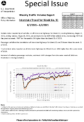 Special Issue  Weekly Traffic Volume Report Interstate Travel for Week No 31 822021  882021