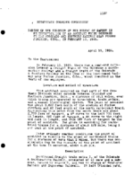 Interstate Commerce Commission Report of the Accident  Investigation Occurring on the COLORADO AND SOUTHERN RAILWAY FORBES JCT CO