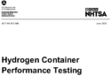 Hydrogen Container Performance Testing
