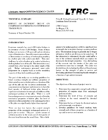 Effect of Incipient Decay on Compressive Strength and Stiffness of Timber Piles Technical Summary