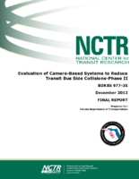 Evaluation of CameraBased Systems to Reduce Transit Bus Side Collisions Phase II