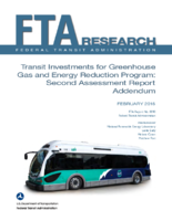 Transit Investments for Greenhouse Gas and Energy Reduction Program Second Assessment Report Addendum