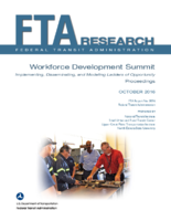 Workforce Development Summit Proceedings  Implementing Disseminating and Modeling Ladders of Opportunity  Proceedings