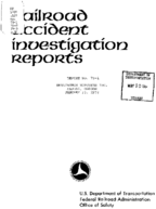 Interstate Commerce Commision Report of the Accident  Investigation Occuring on the BURLINGTON NORTHERN INC MADRAS OR