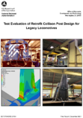 Test Evaluation of Retrofit Collison Post Design for Legacy Locomotives