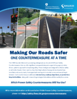 Making Our Roads Safer One Countermeasure at a Time