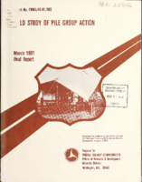 Field study of pile group action