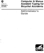 Computer  Manual Accident Typing for Bicyclist Accidents Administrators Guide