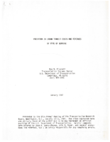 Variation in Urban Transit Costs and Revenues by Type of Service