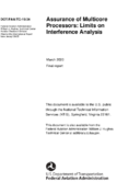 Assurance of Multicore Processors Limits on Interference Analysis