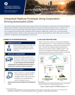 Integrated Highway Prototype Using Cooperative Driving Automation CDA