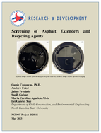 Screening of Asphalt Extenders and Recycling Agents