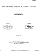 Drug and toxic hazards in general aviation