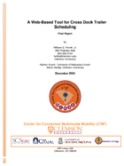 A WebBased Tool for Cross Dock Trailer Scheduling