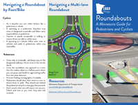 Roundabouts A Minnesota Guide for Pedestrians and Cyclists