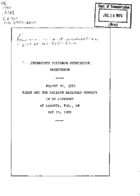 Interstate Commerce Commision Report of the Accident  Investigation Occuring on the TEXAS AND NEW ORLEANS LIBERTY TX