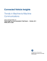 Connected vehicle insights  trends in machinetomachine communications