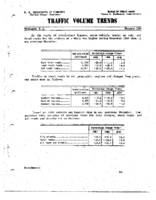 Traffic Volume Trends December 1949