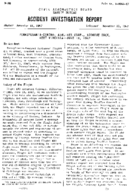 Investigation of Aircraft Accident PENNSYLVANIA CENTRAL AIRLINES CORPORATION LOOKOUT ROCK WEST VIRGINIA 19470613