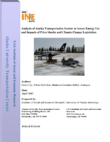 Analysis of Alaska transportation sectors to assess energy use and impacts of price shocks and climate change legislation