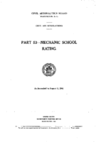 Part 53 Mechanic School Rating