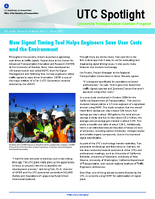 New Signal Timing Tool Helps Engineers Save User Costs and the Environment