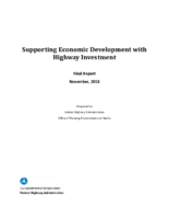 Supporting economic development with highway investment