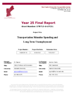 Transportation Stimulus Spending and Long Term Unemployment